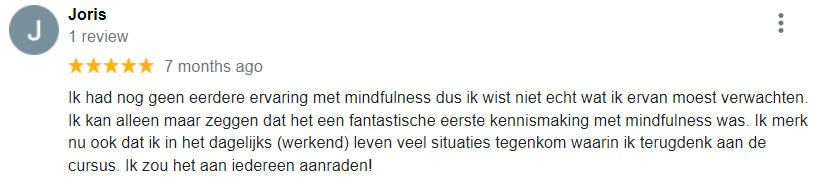 Review joris